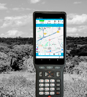 coletora de dados rtk