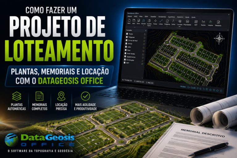 projeto de loteamento