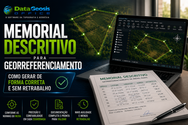 Memorial Descritivo para Georreferenciamento: Como Gerar de Forma Correta e Sem Retrabalho