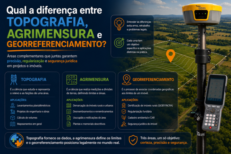 agrimensura e georreferenciamento
