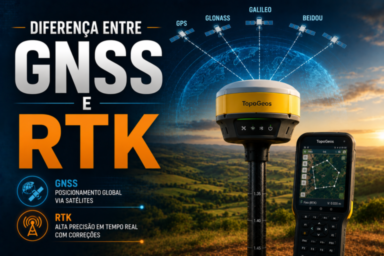 diferença entre GNSS e RTK