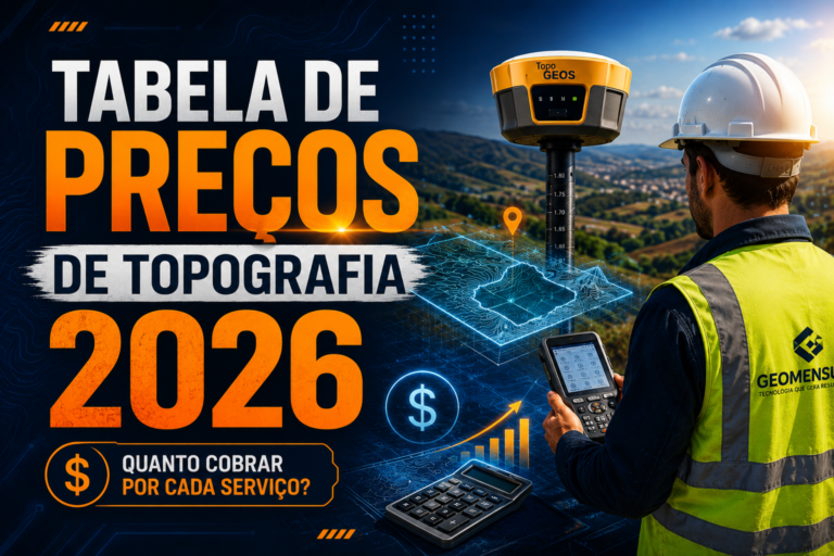 Tabela de Preços de Topografia