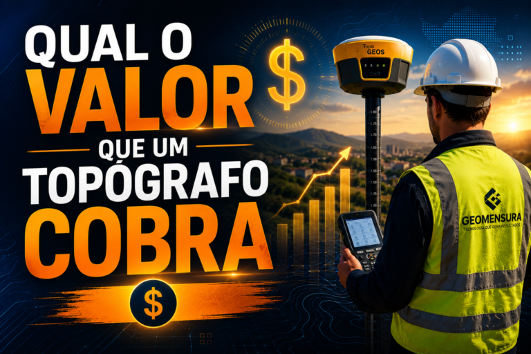Quanto cobra um topógrafo