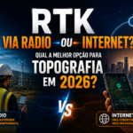 RTK via Rádio ou Internet