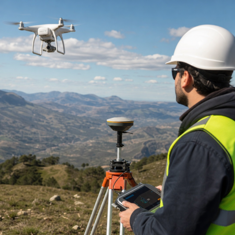 Como Funciona um Drone para Topografia