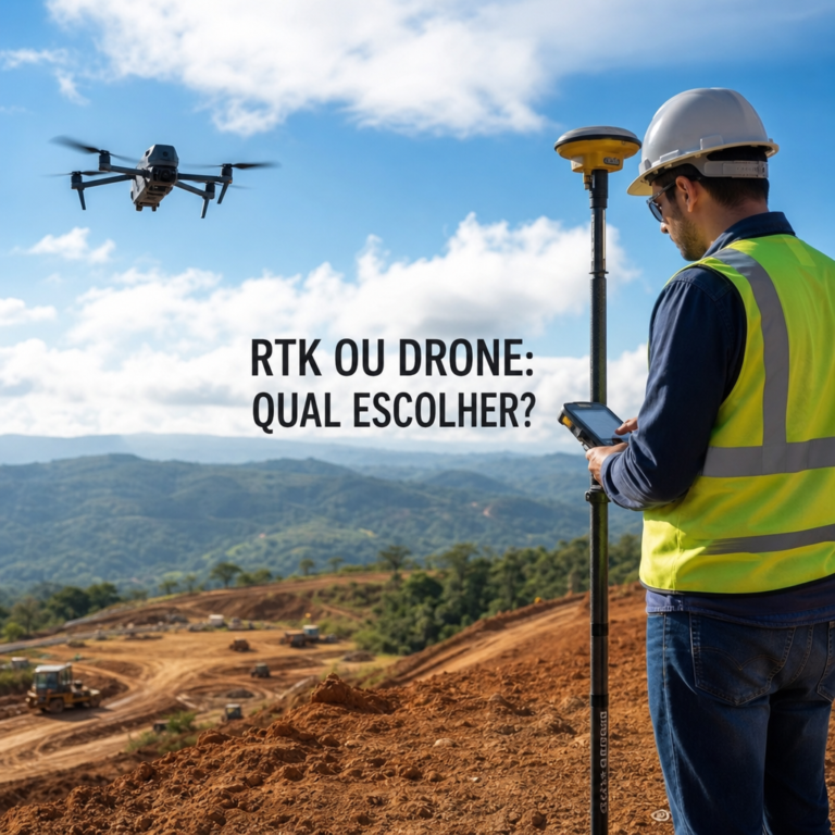 RTK ou Drone: Qual Escolher?