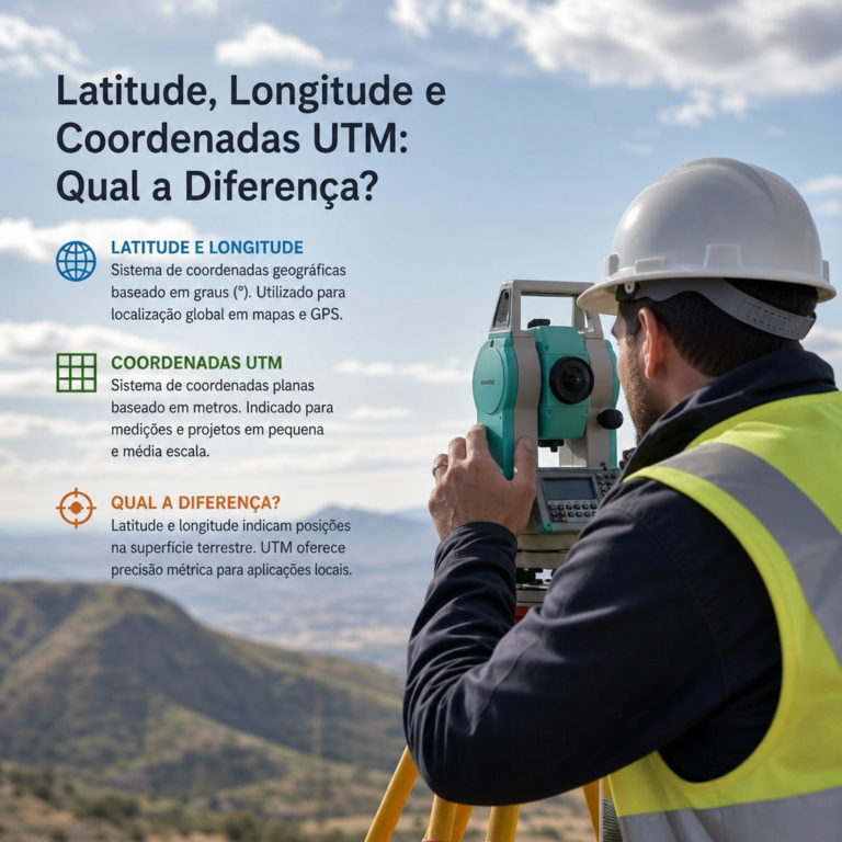 Latitude, Longitude e Coordenadas UTM: Qual a Diferença?
