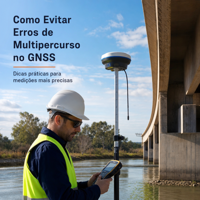 Como Evitar Erros de Multipercurso no GNSS