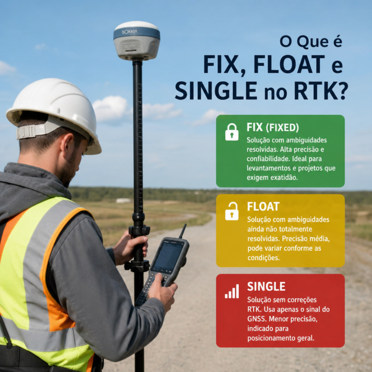 O Que é FIX, FLOAT e SINGLE no RTK?