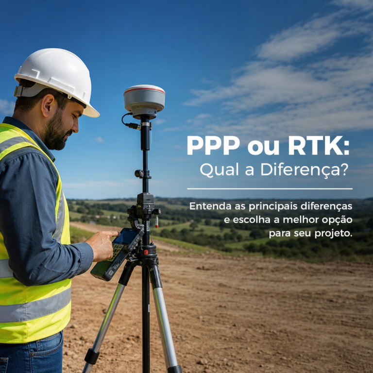 PPP ou RTK: Qual a Diferença?