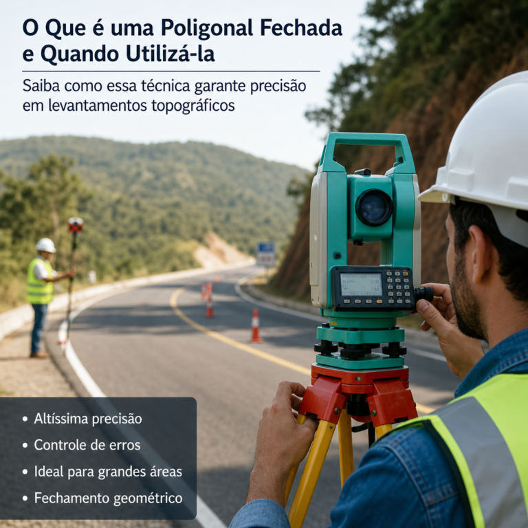 O Que é uma Poligonal Fechada e Quando Utilizá-la