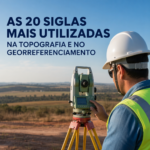 As 20 Siglas Mais Utilizadas na Topografia e no Georreferenciamento