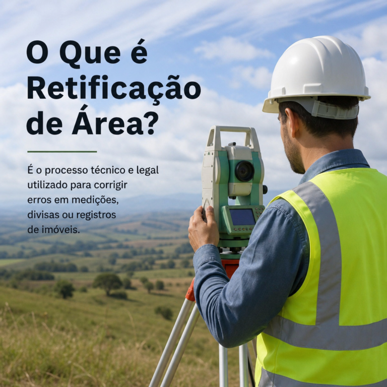 O Que é Retificação de Área?