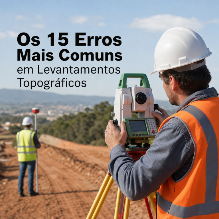 Os 15 Erros Mais Comuns em Levantamentos Topográficos