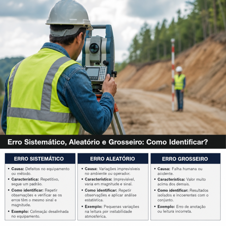 Erro Sistemático, Aleatório e Grosseiro: Como Identificar?