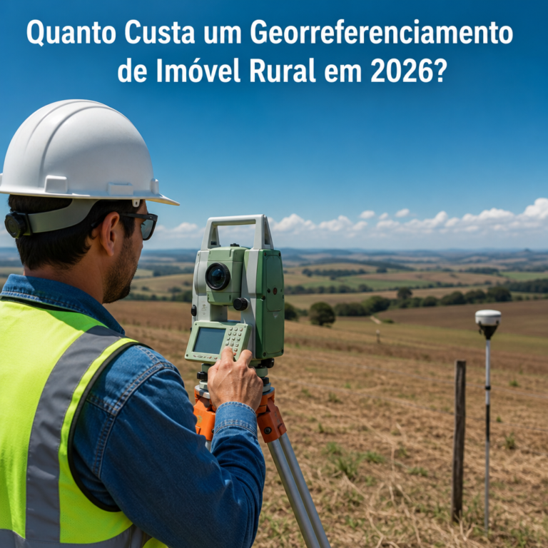 Quanto Custa um Georreferenciamento de Imóvel Rural em 2026?