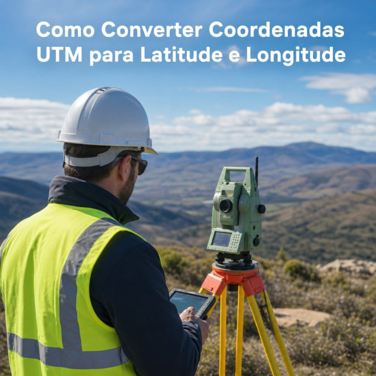 Como Converter Coordenadas UTM para Latitude e Longitude