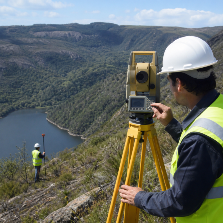 Como Fazer Levantamento Topográfico em Terrenos com Grande Desnível